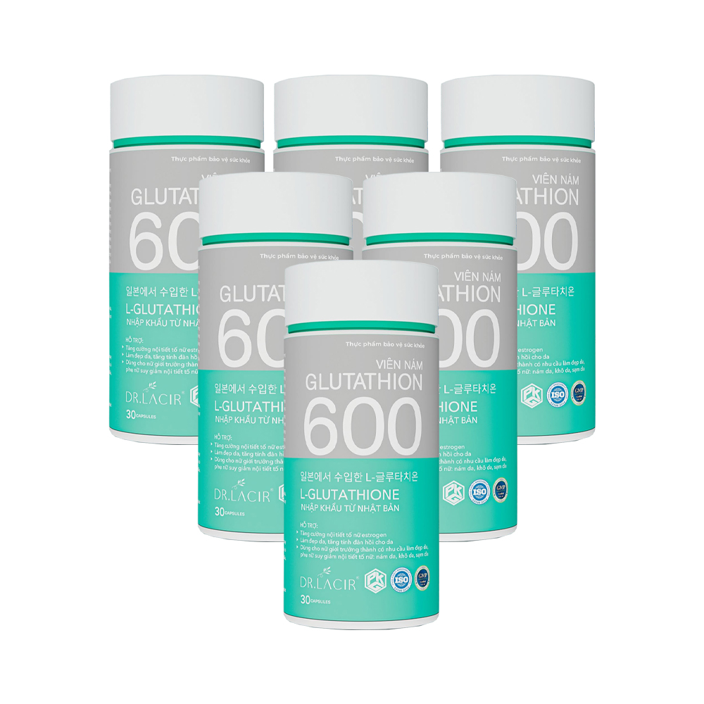 Liệu Trình 3 Tháng Glutathione 600